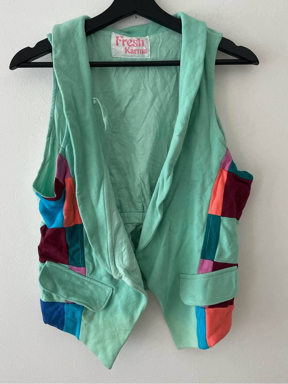 Fresh Karma Open Front Vest OS